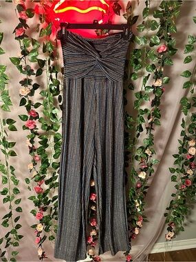 Striped Agaci Wide-Leg Jumpsuit